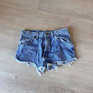 Wrangler Vintage Cutoff Denim Shorts Size 30